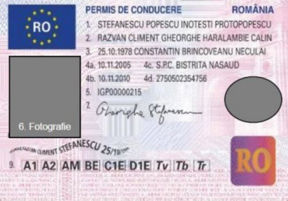 Se modifică forma şi conţinutul permisului de conducere
